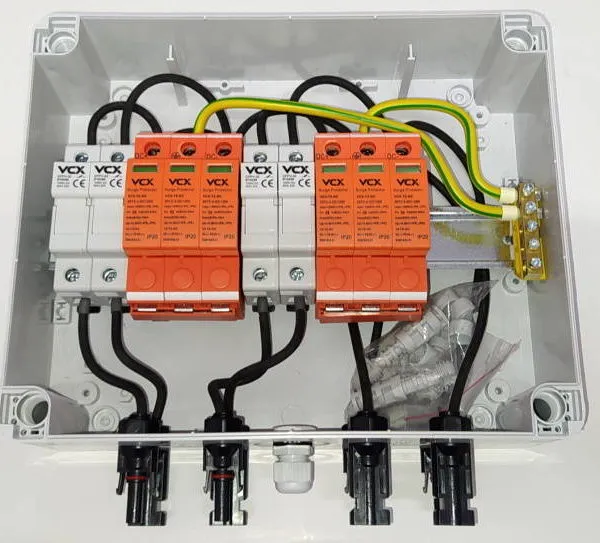 Rozdzielnica elektryczna z zabezpieczeniami do fotowoltaiki