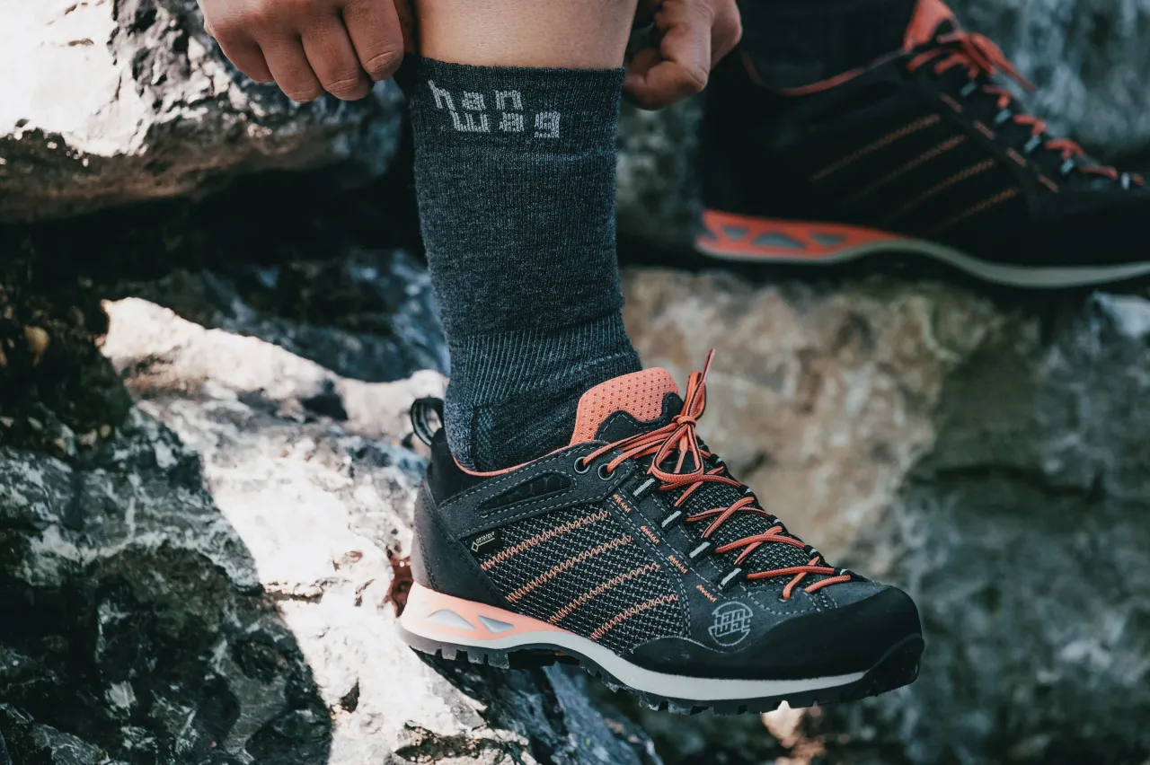 anatomia skarpety trekkingowej budowa