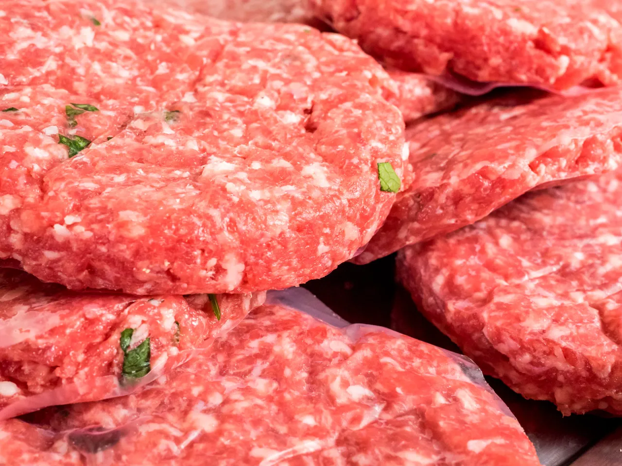 Tagli di carne manzo per hamburger