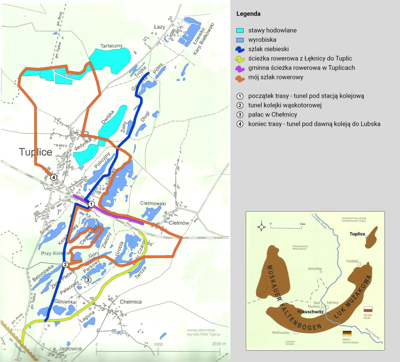 Szlaki rowerowe Lubuskie