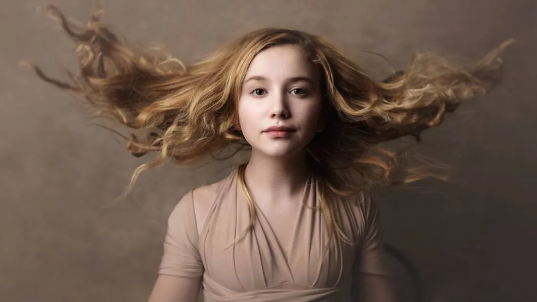 efekt bokeh portret dziecka obiektyw 85mm f1.8