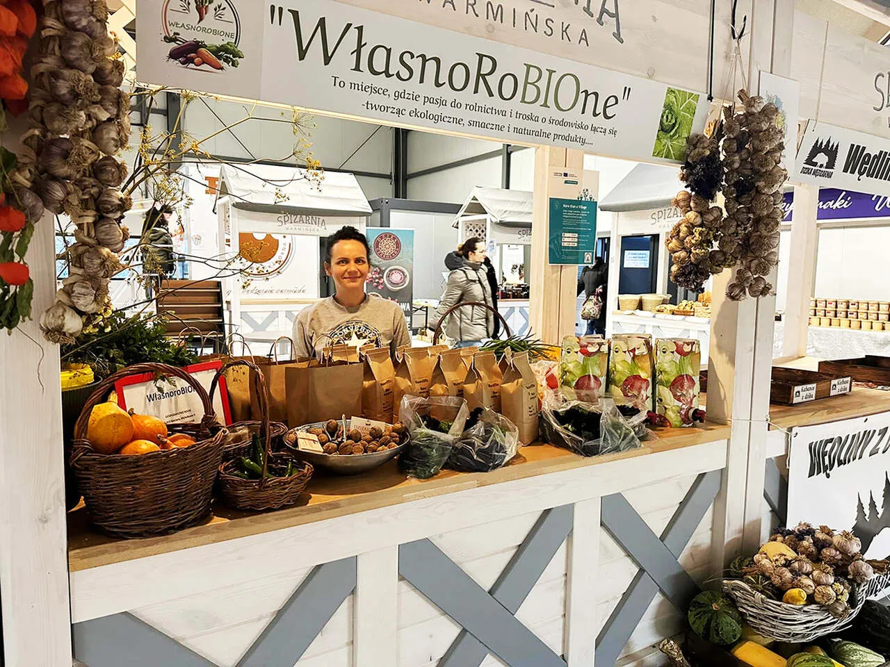 Targ pamiątek Troki, lokalne produkty Litwa