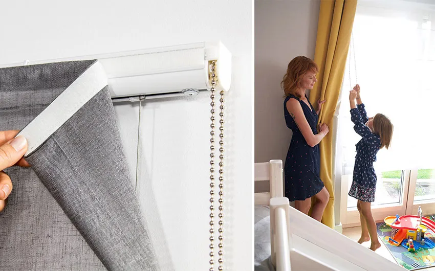 bezpieczne rolety dziecięce bez sznurk&oacute;w