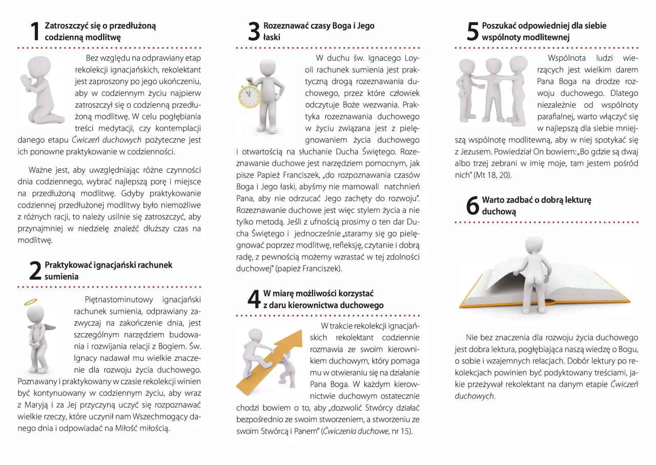 ignacjański rachunek sumienia schemat