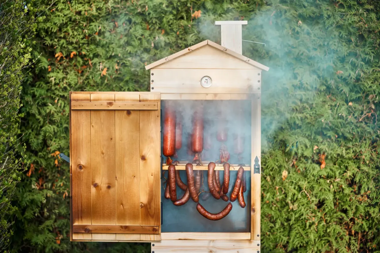 Rodzaje wędzarni ogrodowych drewniana murowana metalowa