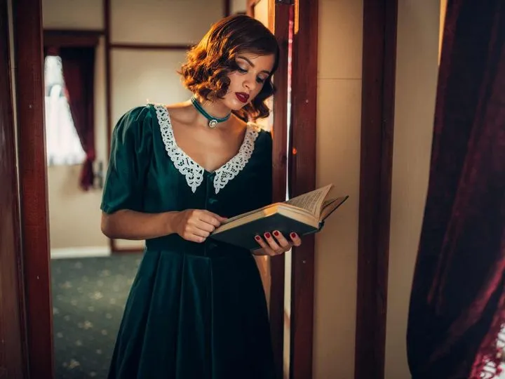 moda lata 40 impreza stylizacje