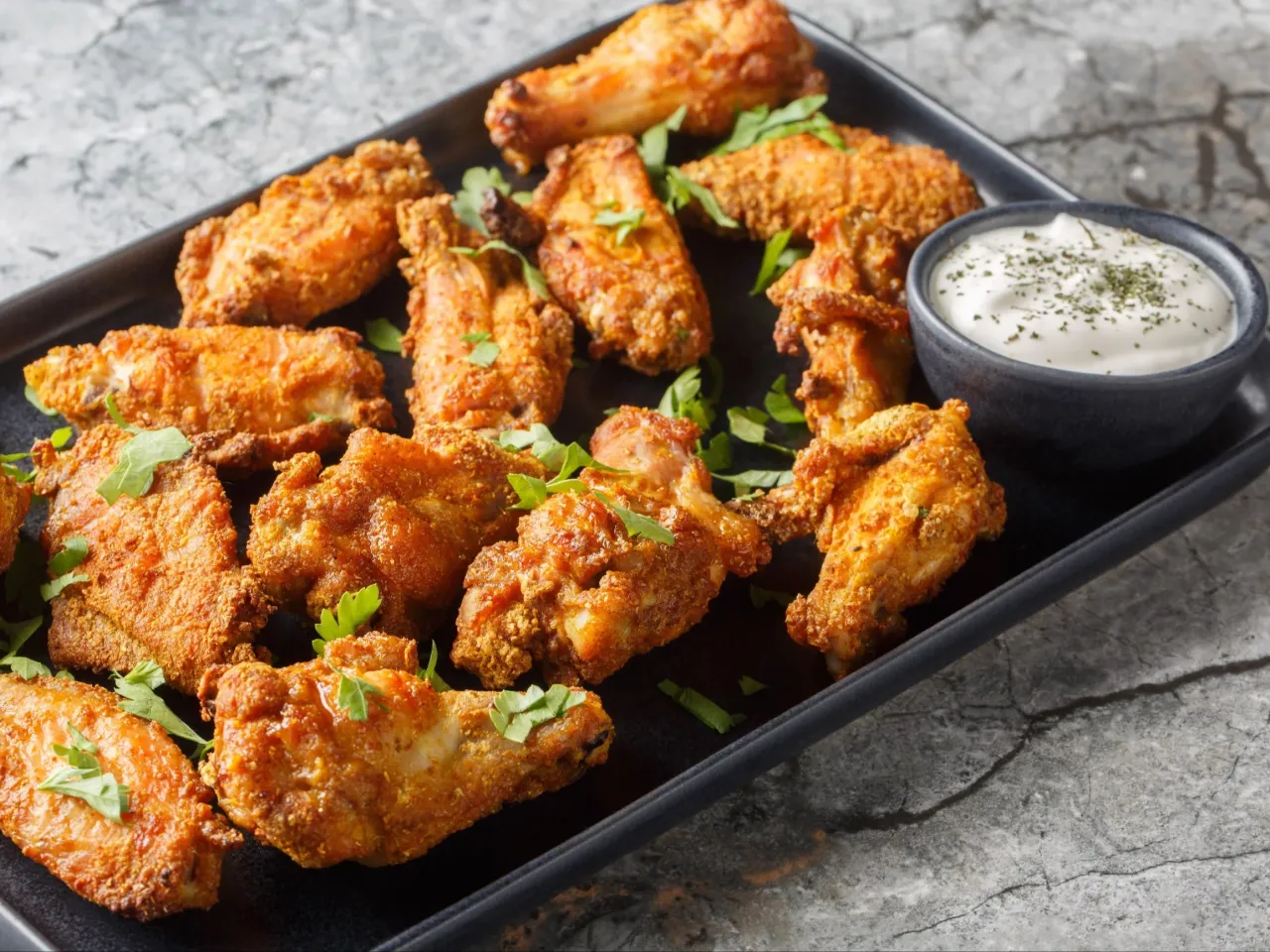 skrzydełka z kurczaka w sosie bbq kfc