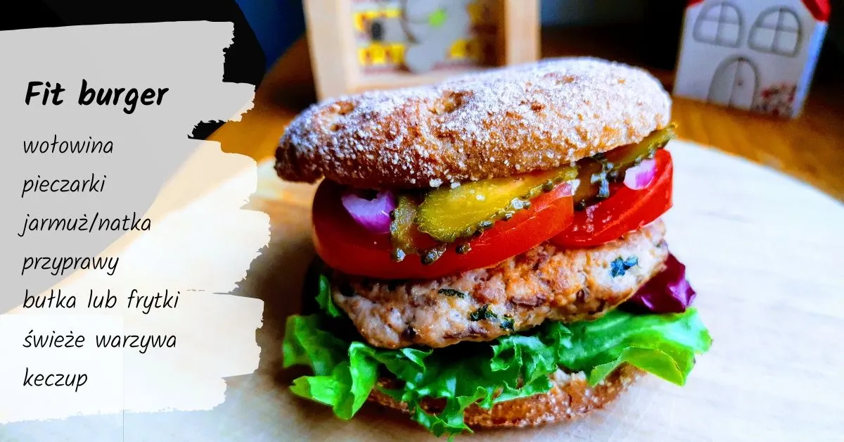 fit burger domowy