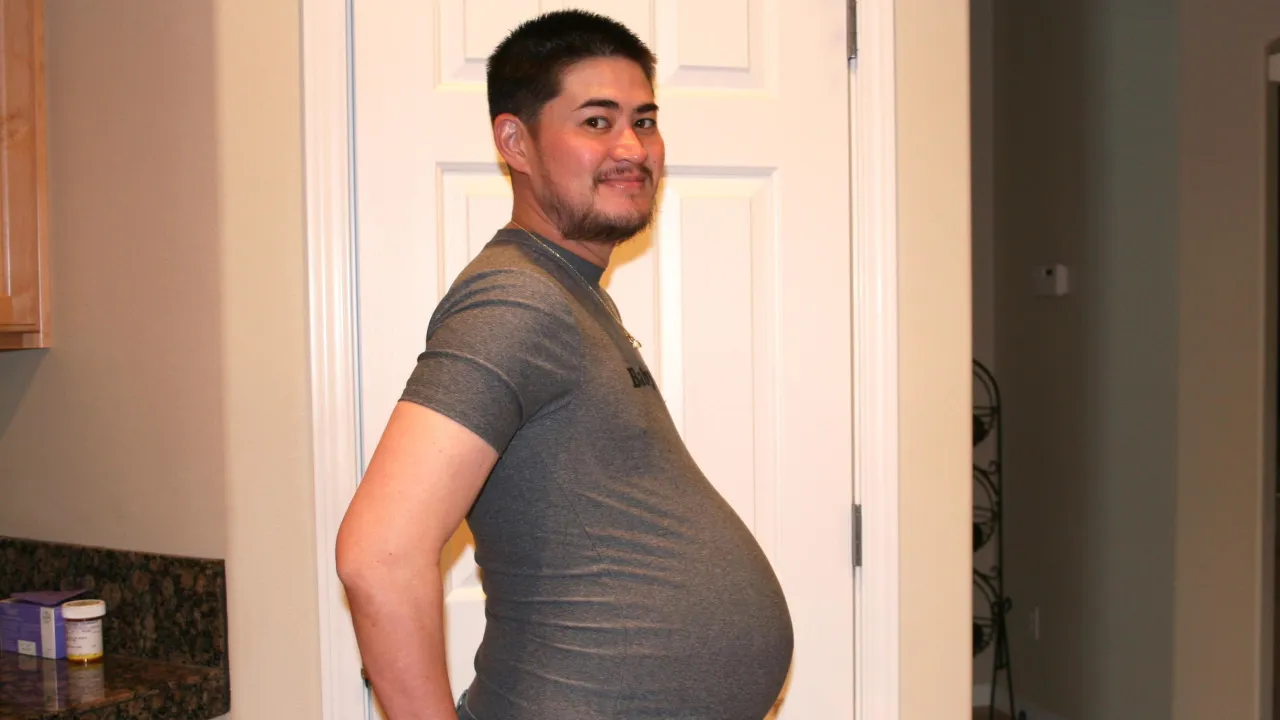 Thomas Beatie z dzieckiem