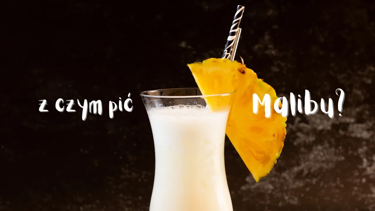 Malibu drinki z r&oacute;żnymi sokami i mlekiem