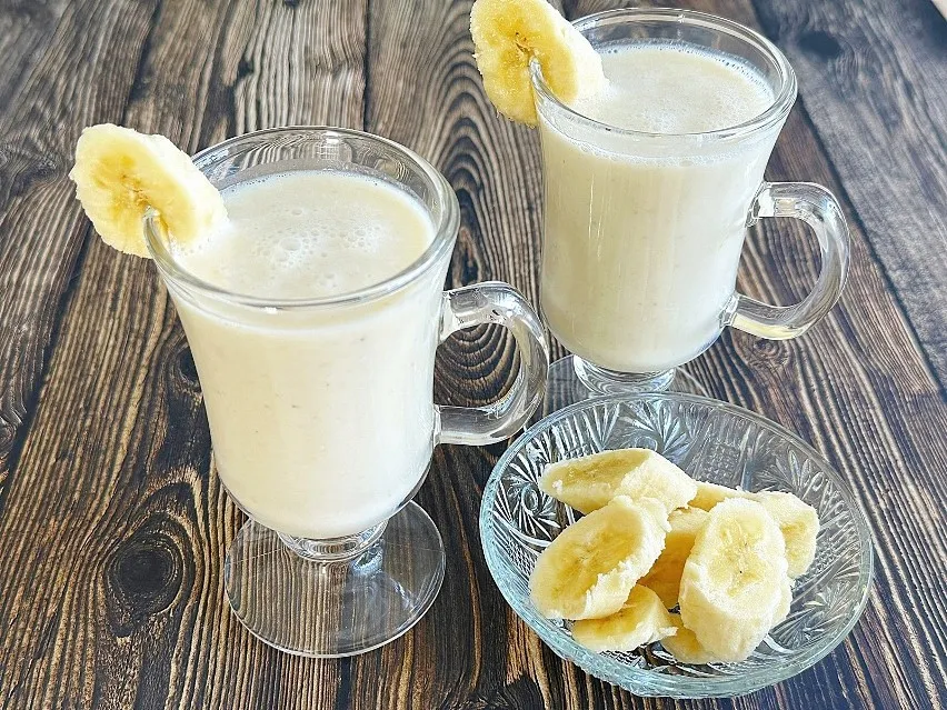 Zdjęcie Szybki i zdrowy koktajl z banana - idealny na śniadanie lub deser