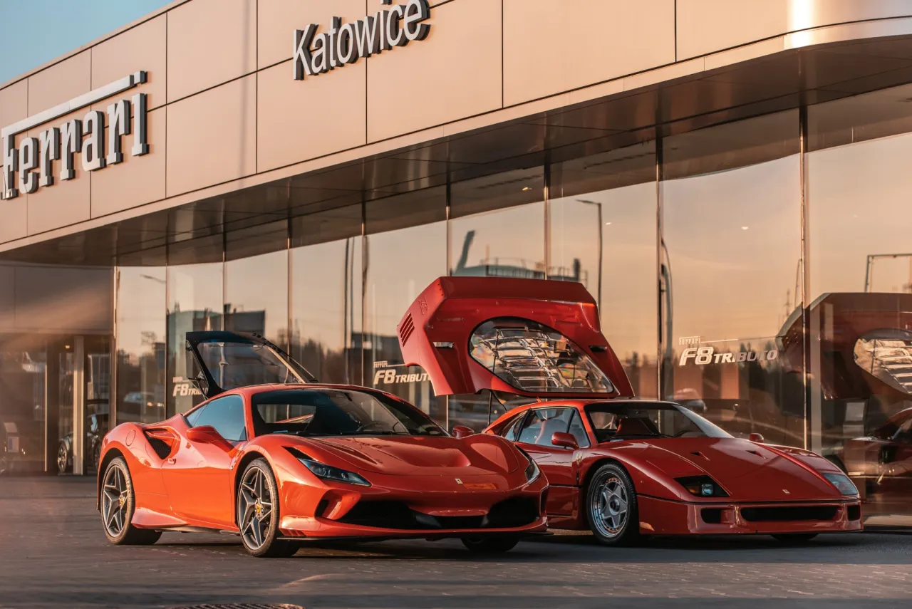 Nowe Ferrari w salonie