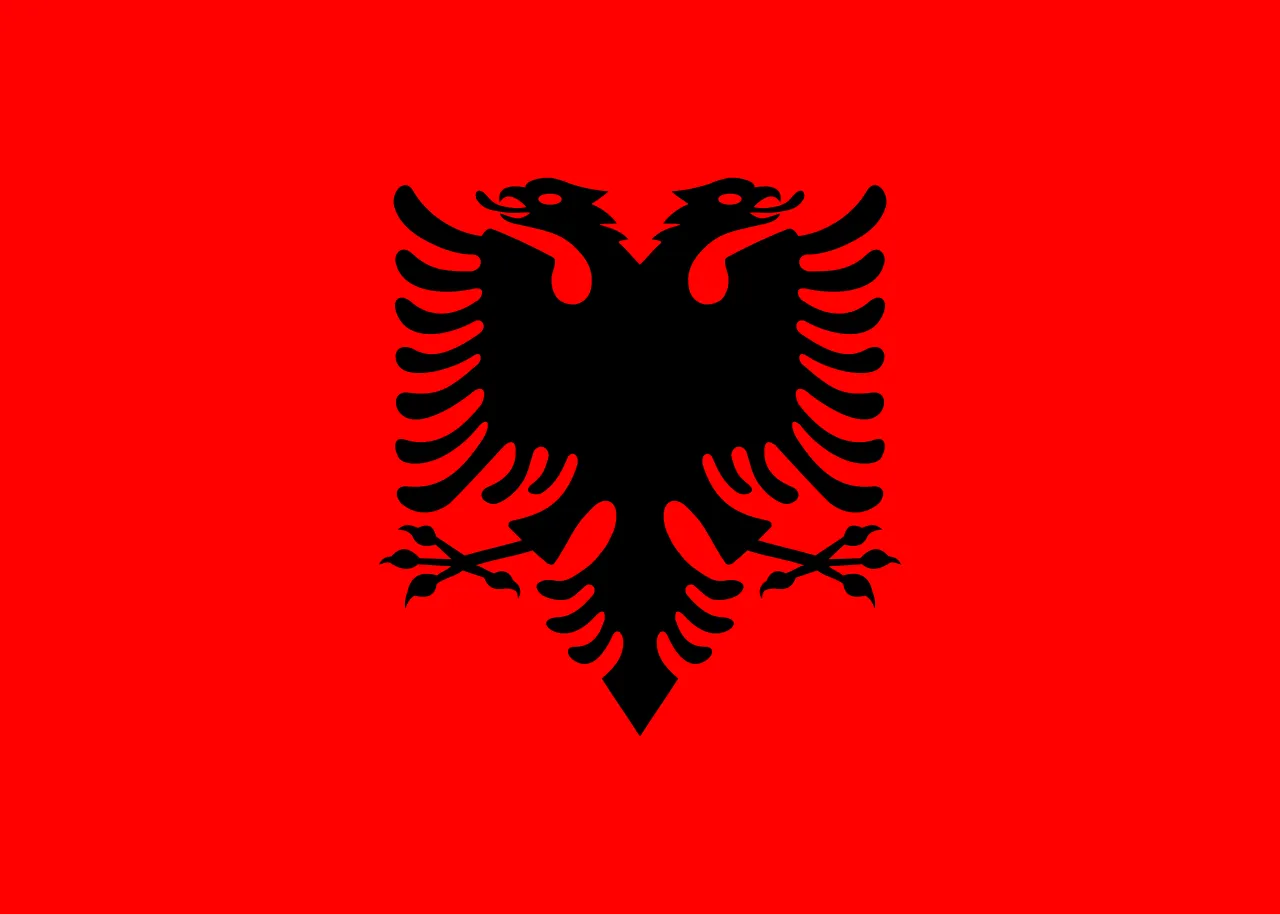 flaga Albanii