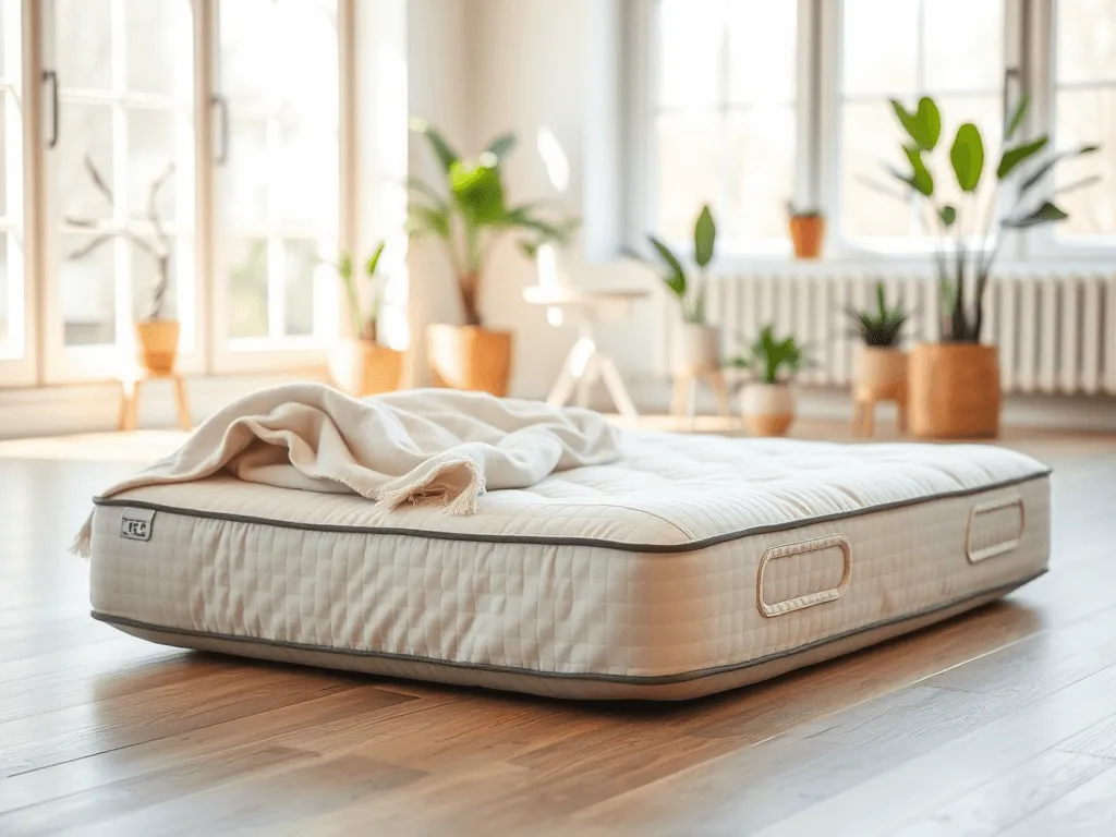 zwijanie materaca piankowego