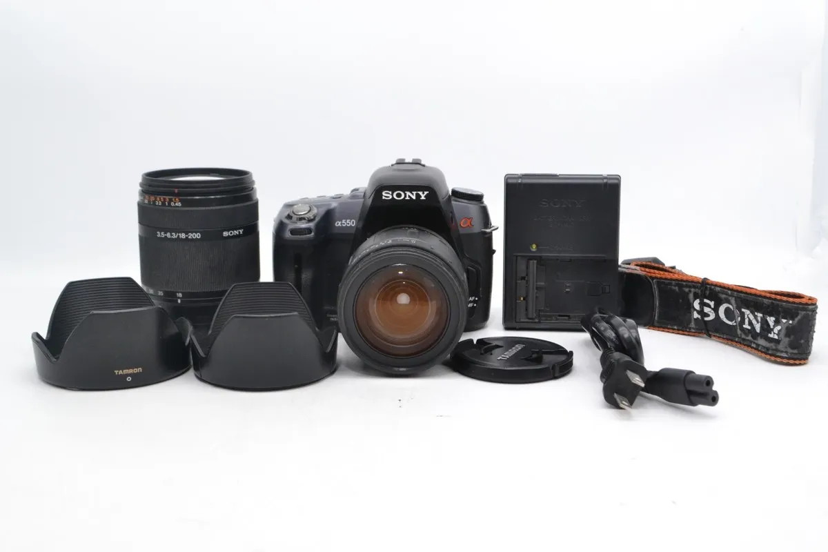 Used Sony A550 camera