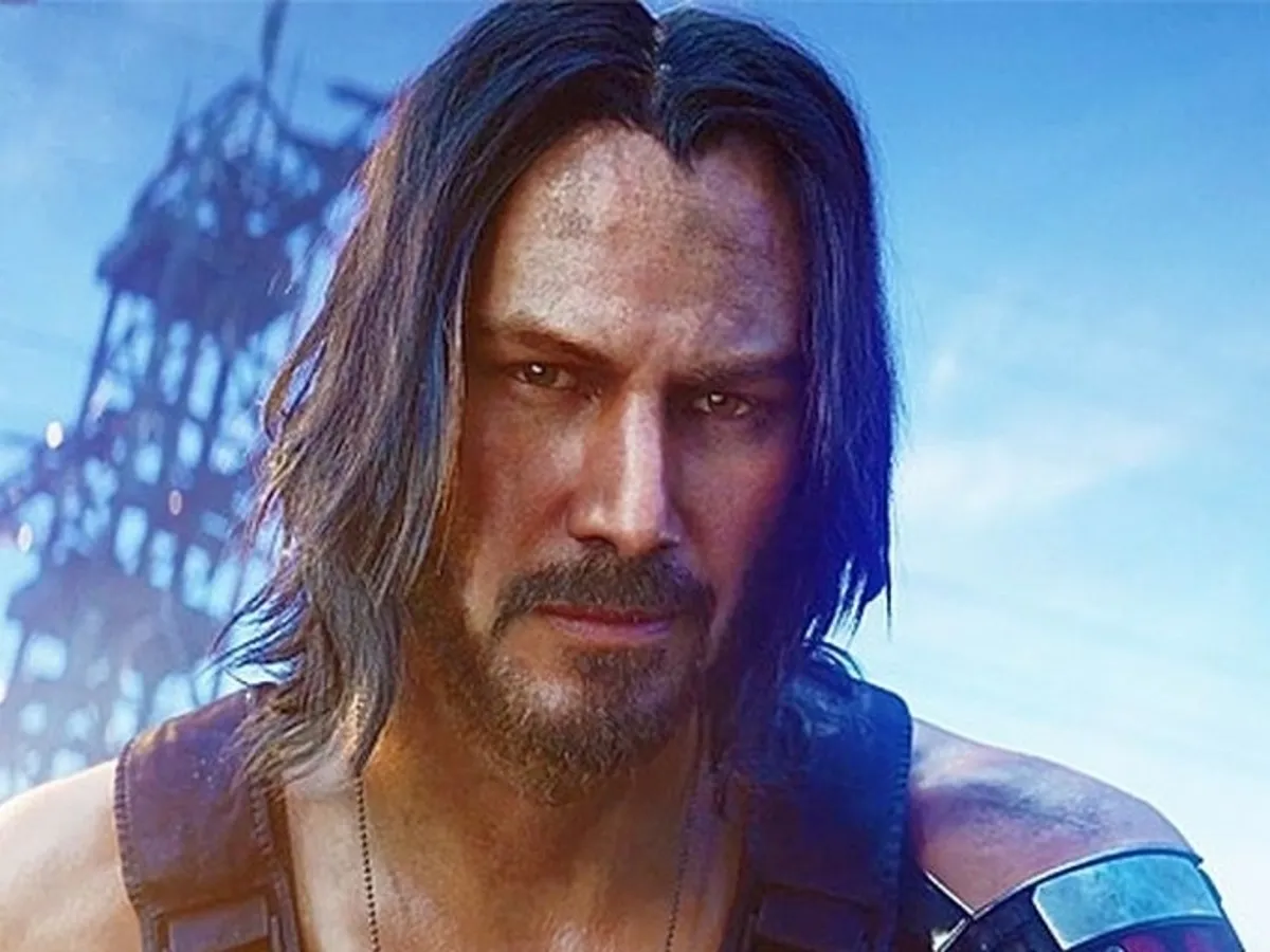 Johnny Silverhand w głowie V Cyberpunk 2077