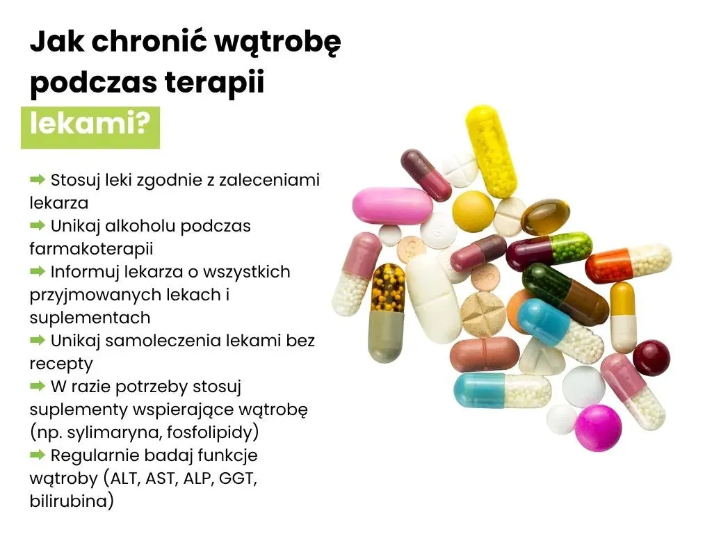 tabela por&oacute;wnawcza leki suplementy wątroba