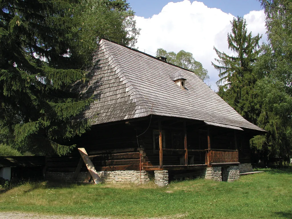 Orawski Park Etnograficzny Zubrzyca Górna chaty