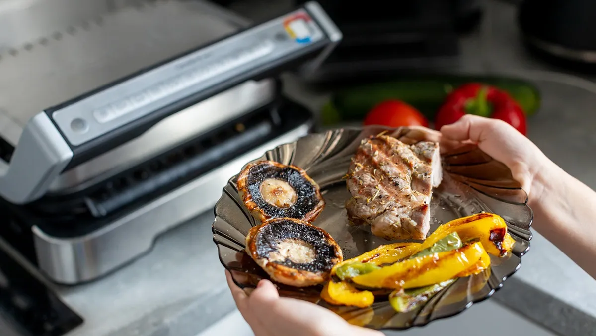 Potrawy przygotowane na Tefal OptiGrill