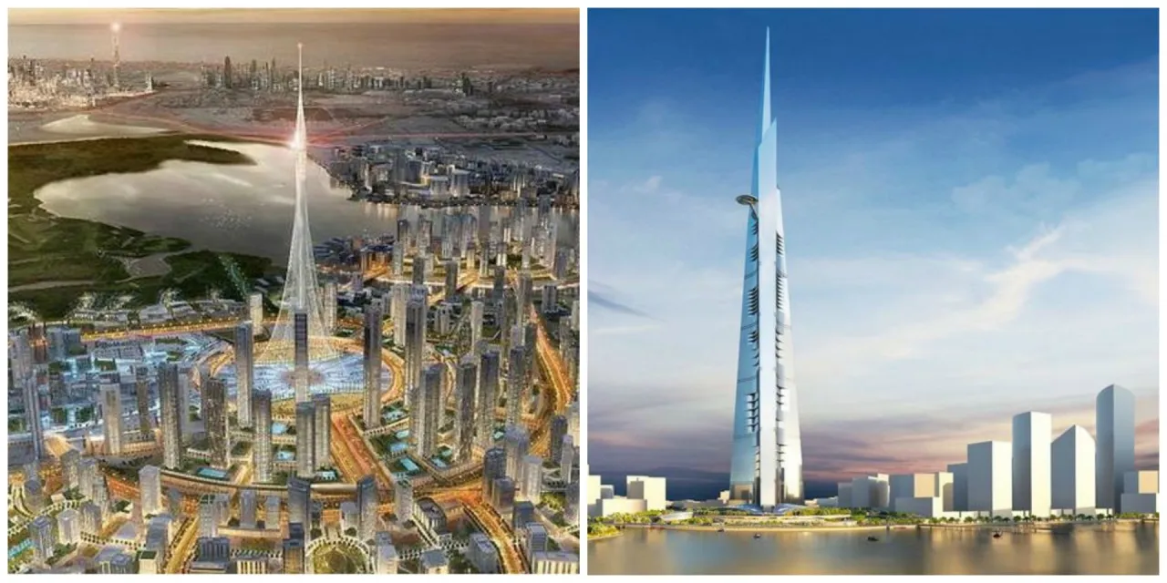 Jeddah Tower wizualizacja