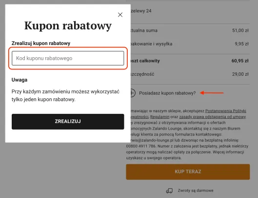 kalendarz promocji zalando lounge