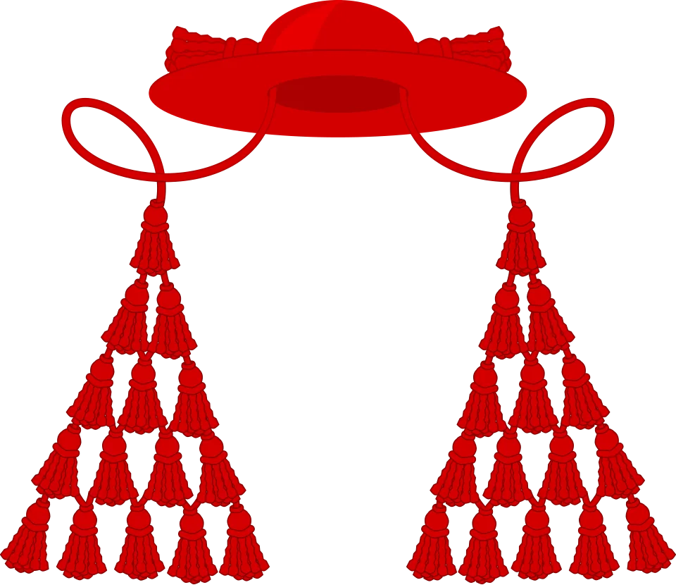 galero kardynalskie heraldyka