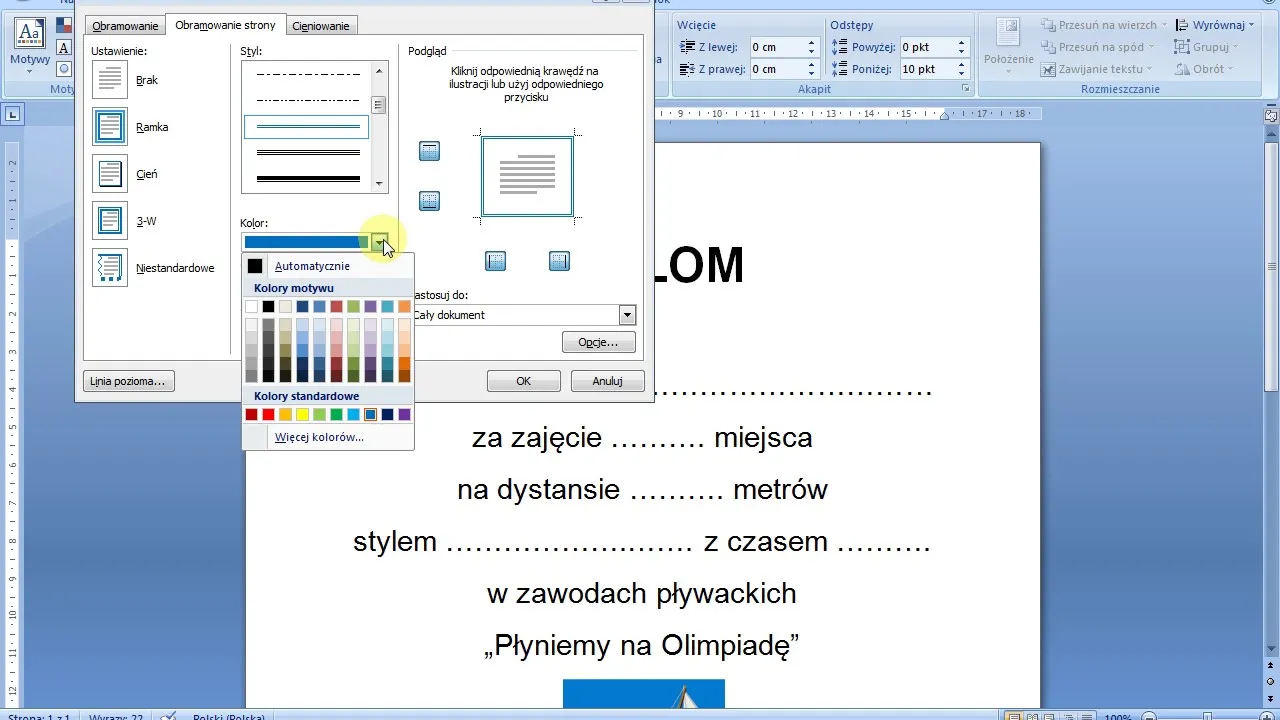 Zdjęcie Jak zrobić ramkę w Wordzie - proste kroki, które ułatwią Ci pracę