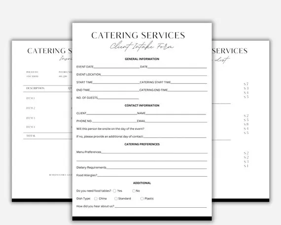 faktura za catering opis