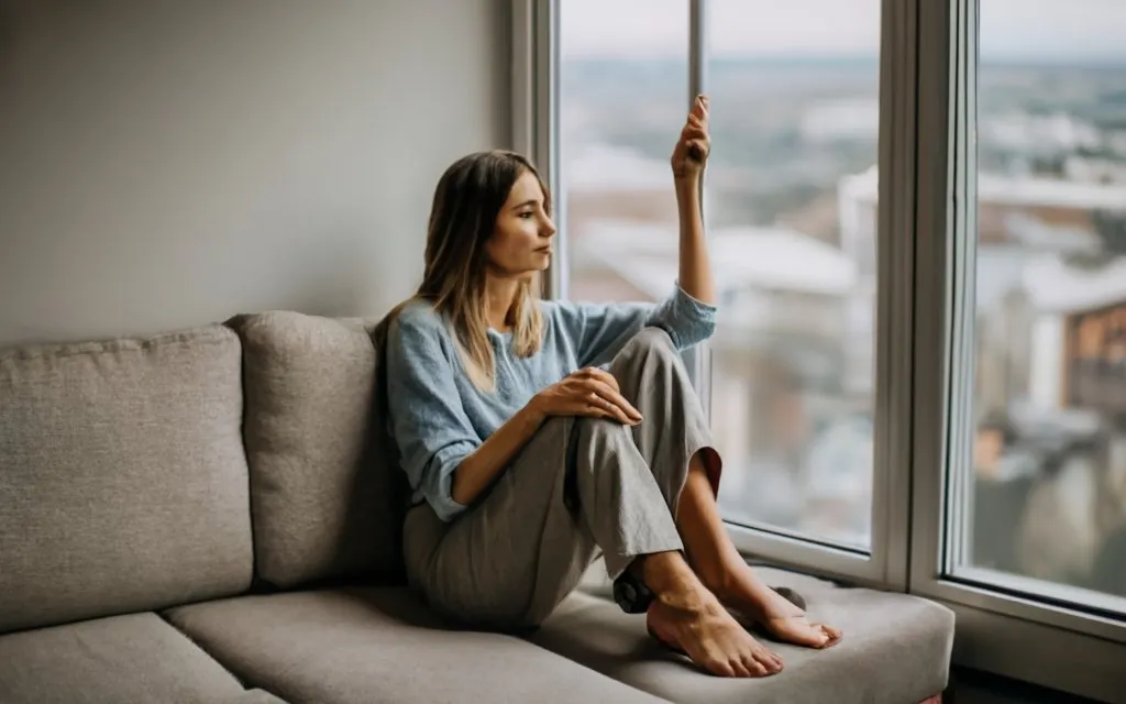 osoba zmagająca się z brakiem motywacji