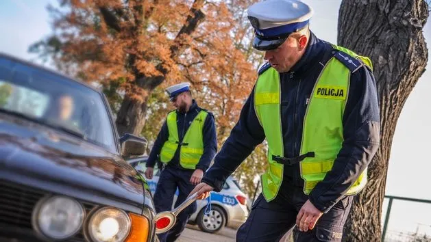 mandat za brak przeglądu policja