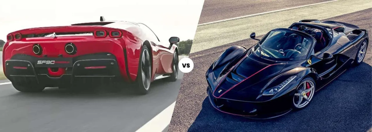 Ferrari 360 Modena vs Ferrari SF90 Stradale