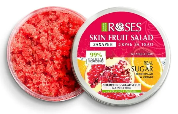 peeling cukrowy do ust, peeling do twarzy, peeling do ciała