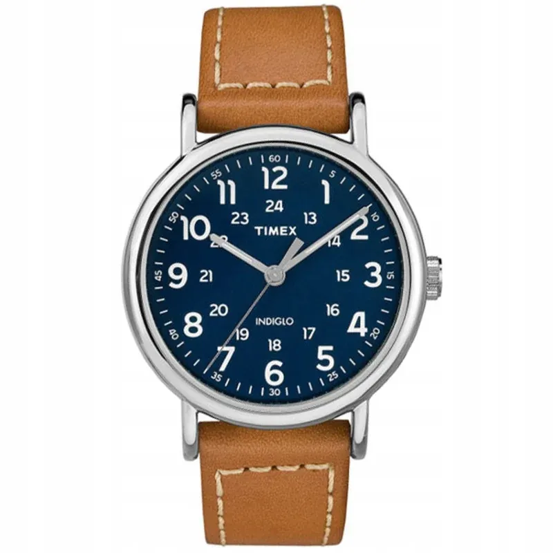 Zdjęcie Timex TW2R42500 zegarek męski brązowy - elegancja na każdą okazję