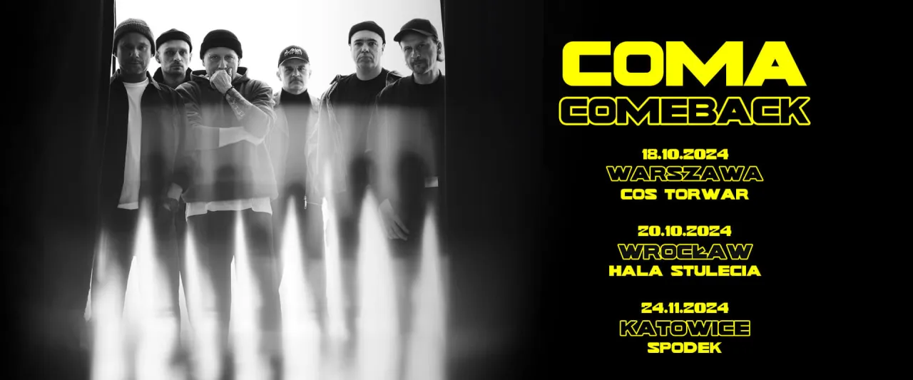 Zdjęcie Ile trwa koncert Comy? Zaskakujące różnice w czasie trwania koncertów