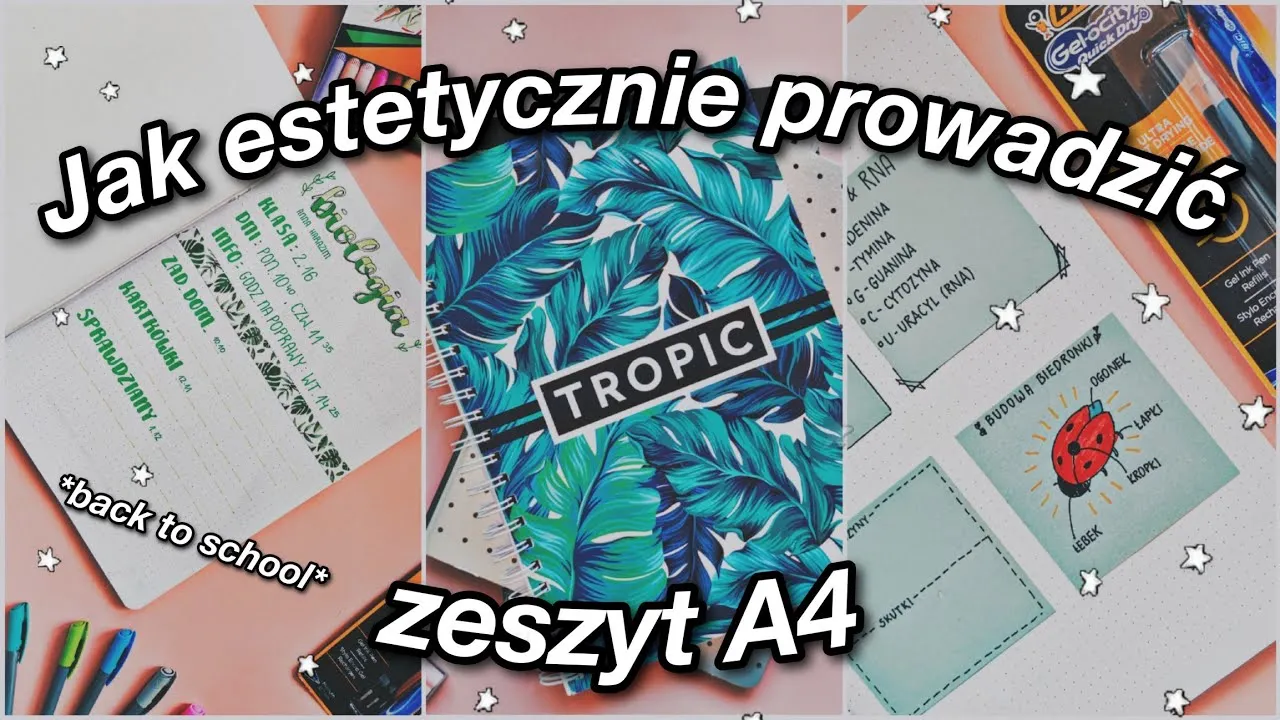 Zdjęcie Jak prowadzić ładnie zeszyt, aby uniknąć bałaganu i chaosu