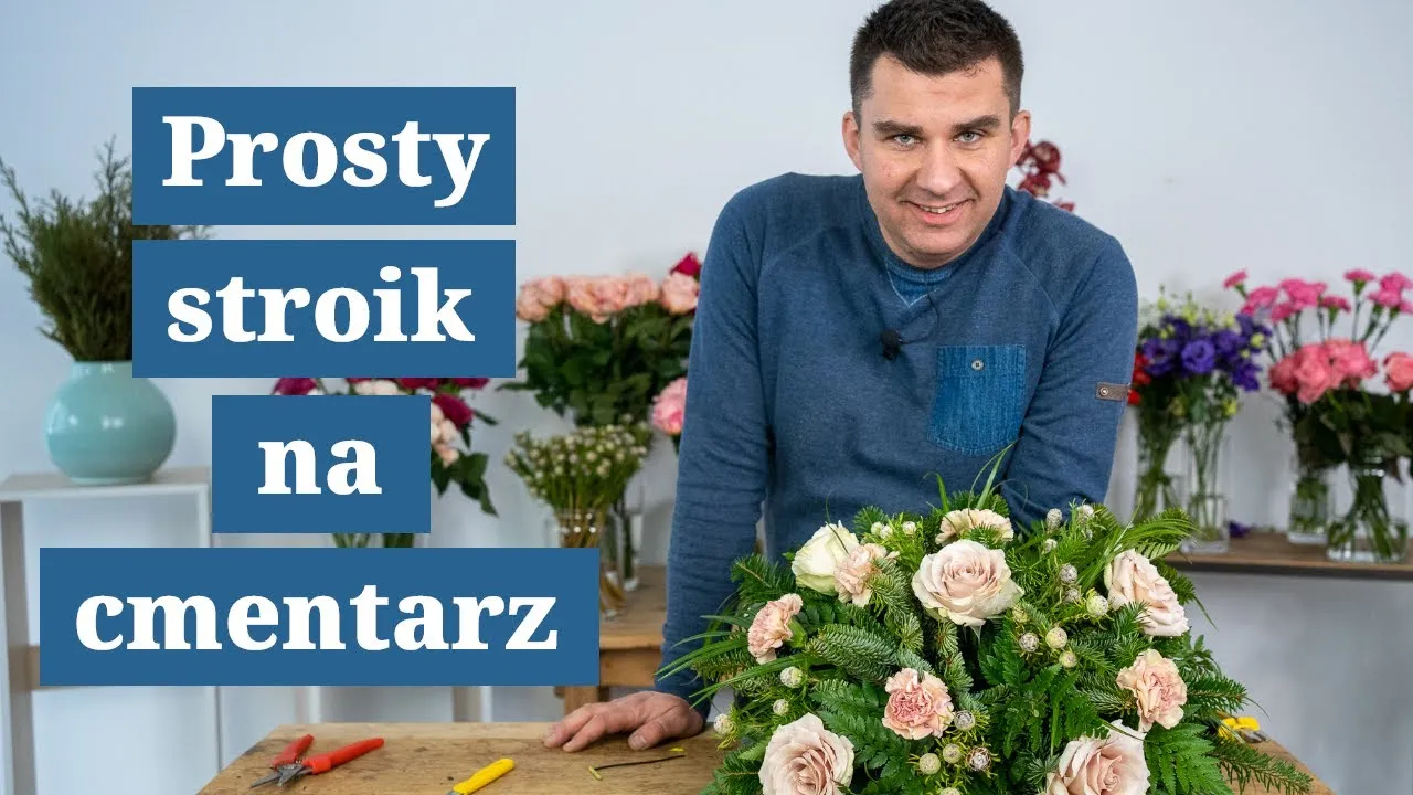 Zdjęcie Jak zrobić okrągły stroik na cmentarz - proste kroki i porady