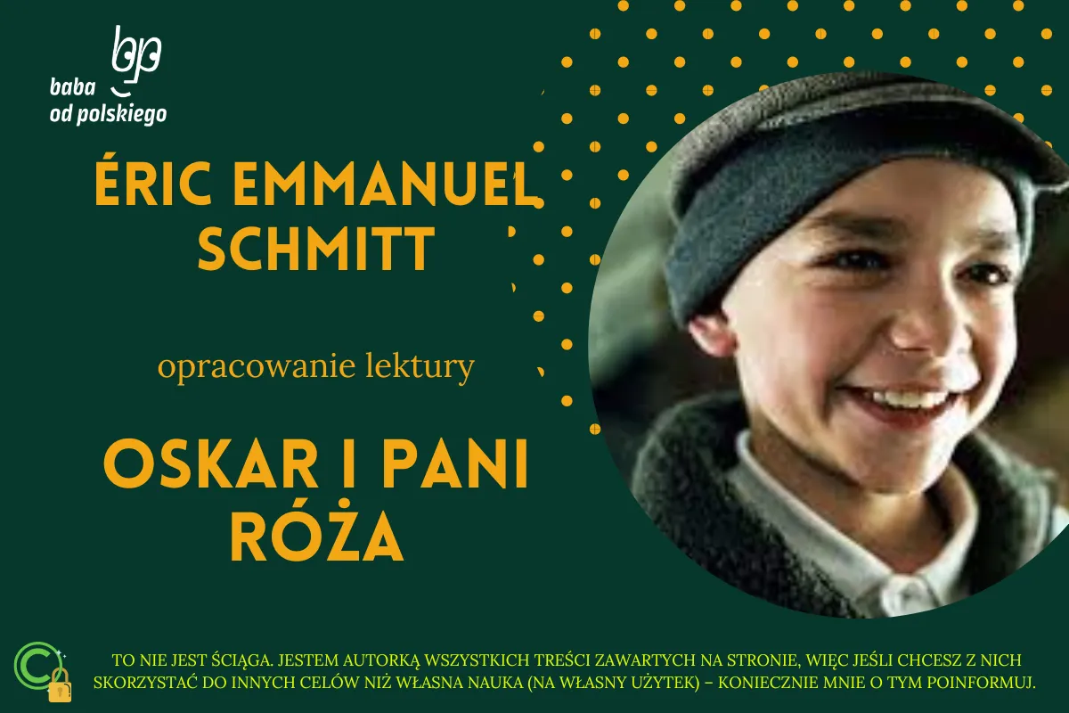 Zdjęcie Oskar i panią Róża motywy: Kluczowe tematy i ich znaczenie w powieści