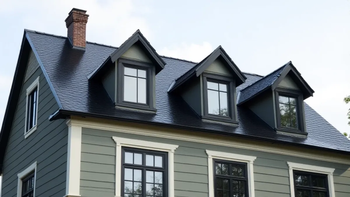 Zdjęcie Czarny dach, białe okna – jakie elewacje będą najlepsze?