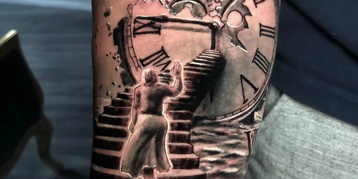 Zdjęcie Tatuaż schody znaczenie: odkryj głęboką symbolikę osobistego rozwoju