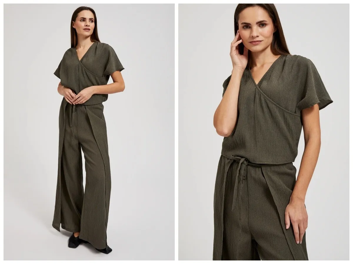 Zdjęcie Stylowe koszule khaki: modne zestawy, które zaskoczą twoją garderobę
