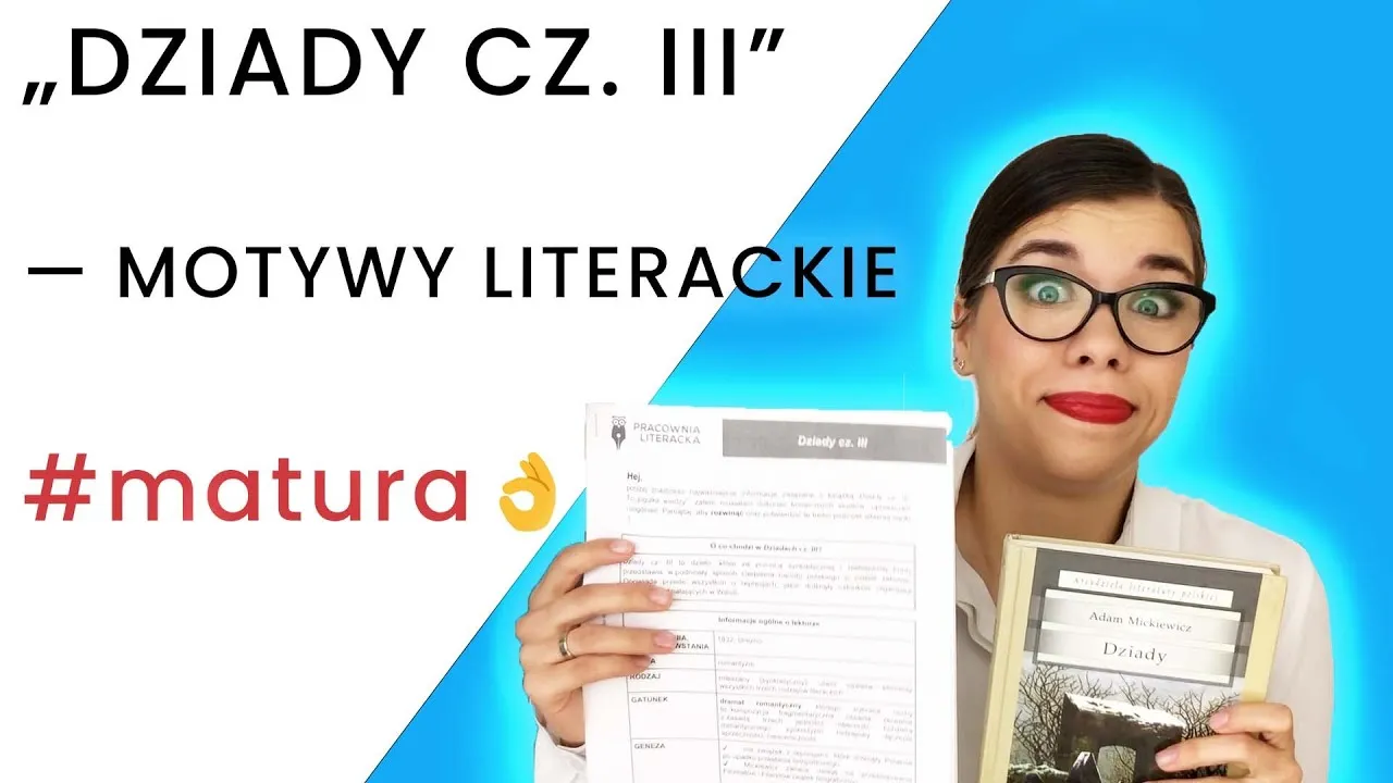 Zdjęcie Motywy literackie Dziady cz 3: Patriotyzm i cierpienie narodu