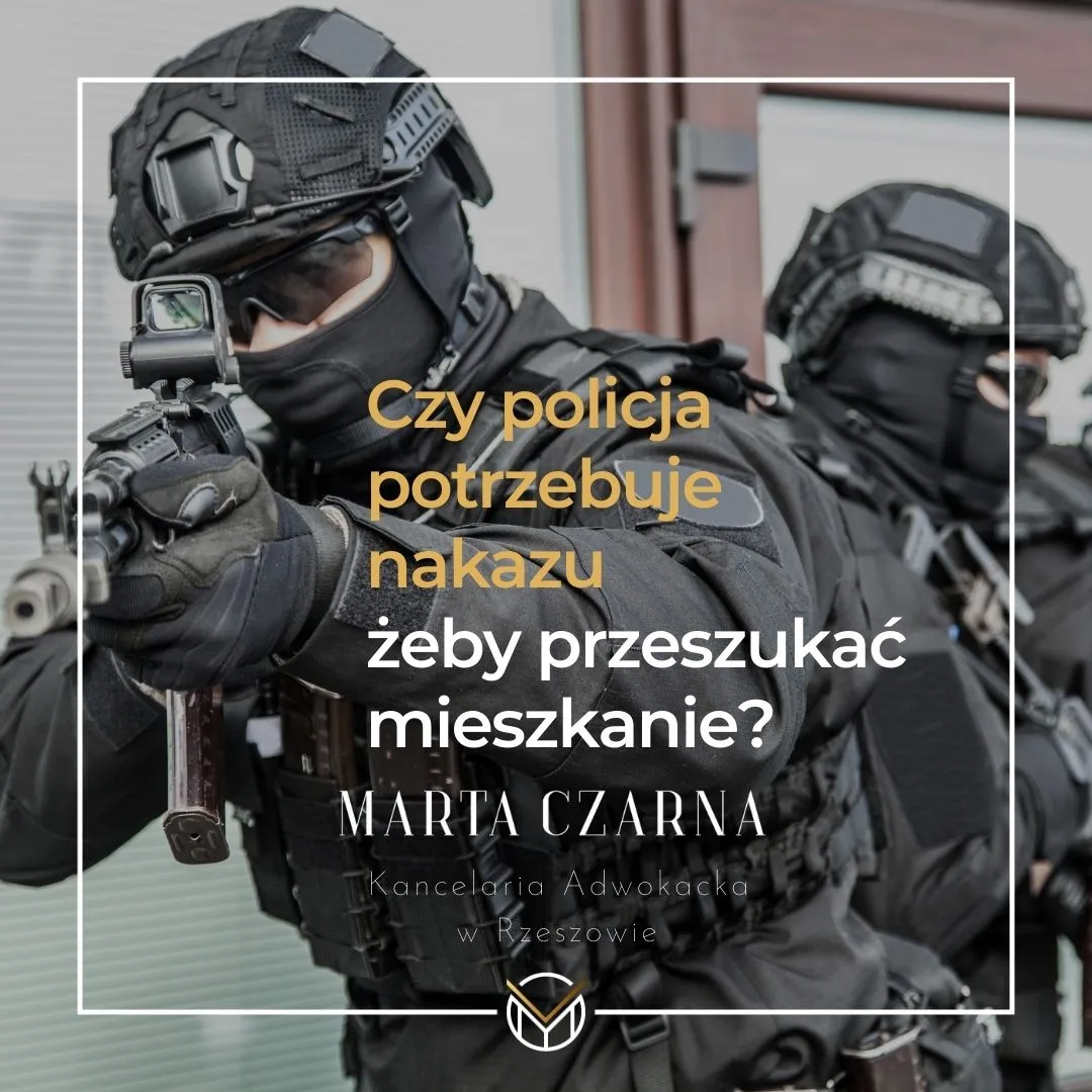 Zdjęcie Czy policja może przeszukać mieszkanie bez nakazu? Sprawdź swoje prawa