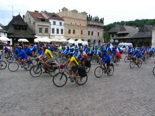 rowerem wzdłuż Wisły Kazimierz Dolny