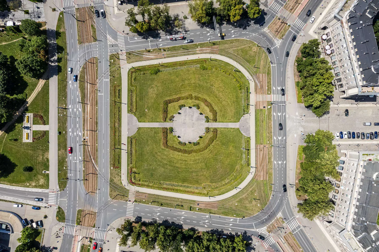 Mapa dojazdu samochodem Nowa Huta Osiedle Szkolne