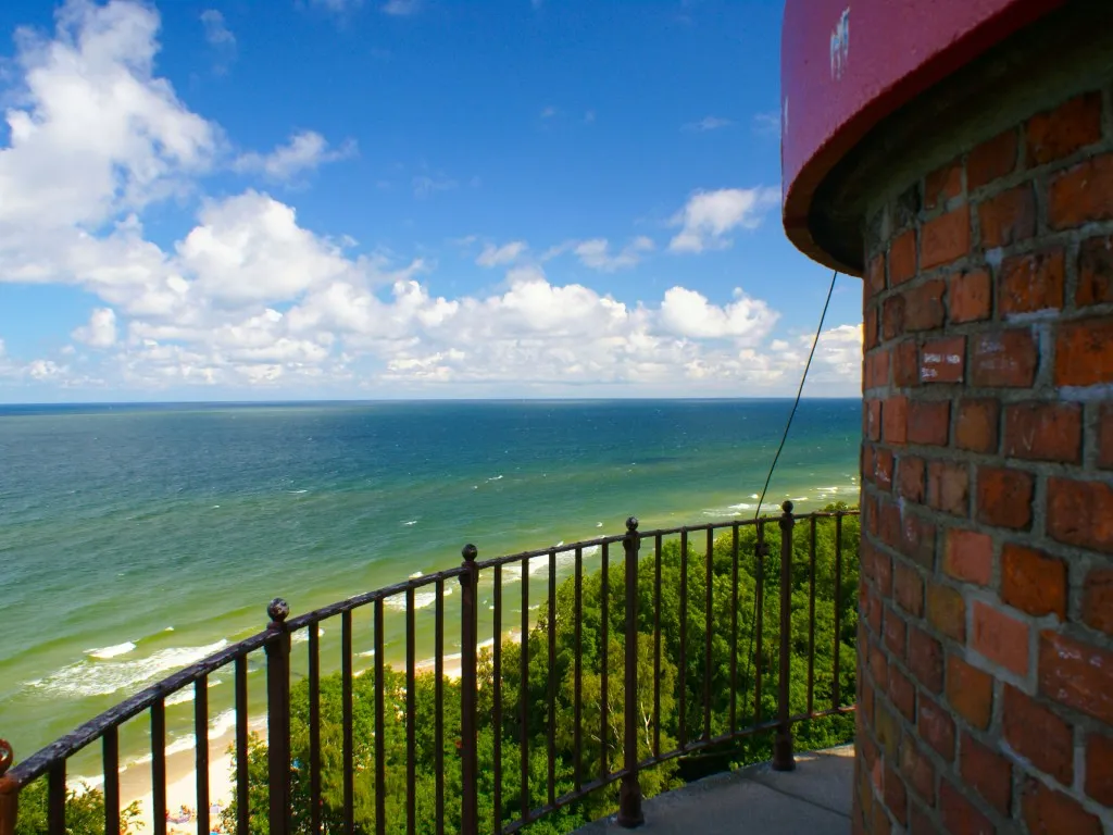 Latarnia Morska Gąski widok