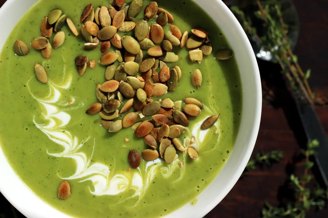 zupy krem z dyni brokułów