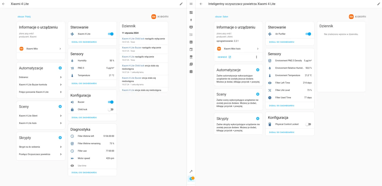 Aplikacja Xiaomi Home dodawanie nowego urządzenia
