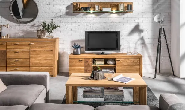 przykłady brązowych mebli ciepłe i chłodne odcienie