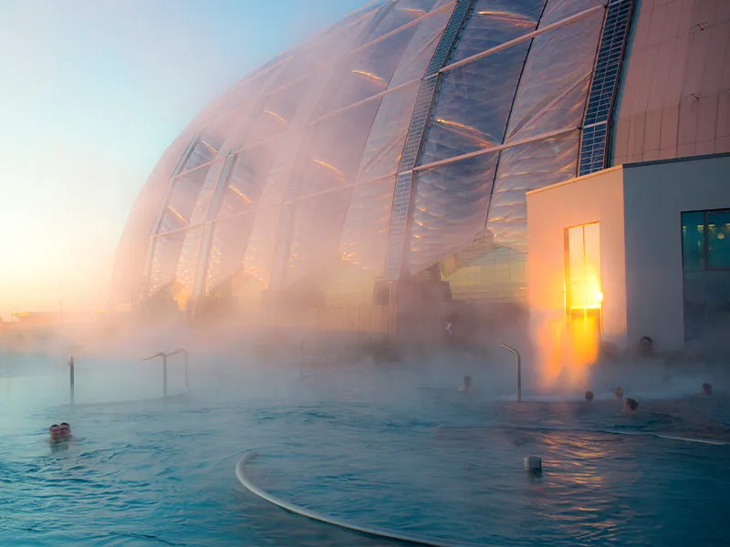 Tropical Islands AMAZONIA Außenbereich Winter