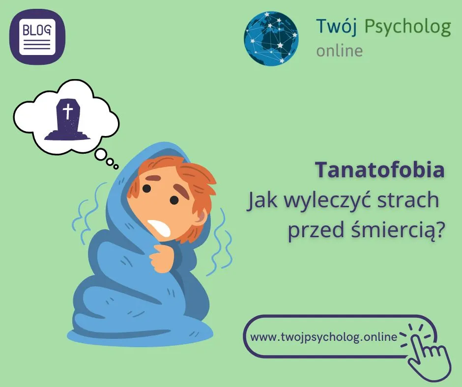 Objawy lęku przed śmiercią, osoba zaniepokojona